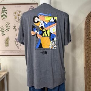 North Face Mens Places We Love Camp Caterpillar Graphic T-Shirt NWT Gorpcore XL